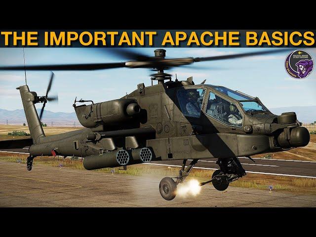 AH-64D Apache: Controls, Start, Flight, Gun, Rockets & Nav Tutorial | DCS