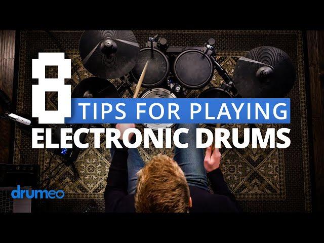 8 Tips For Playing Electronic Drums