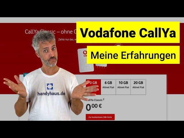 Vodafone CallYa » Tarife, Erfahrungen & mein Fazit