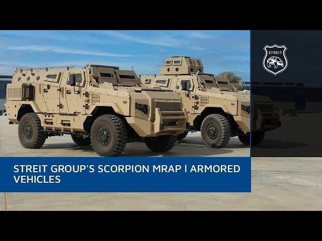 Streit Group's SCORPION MRAP l ArmoredVehicles | Military Range