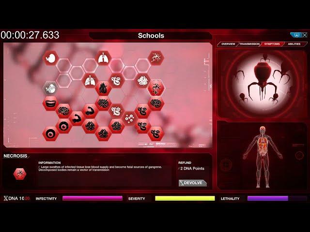 (WORLD RECORD) Plague Inc: Evolved any% speedrun (46.733)