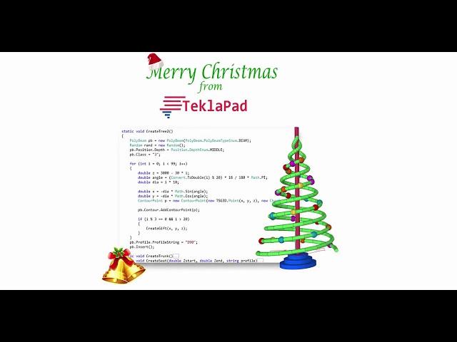 Merry Christmas from TeklaPad :)