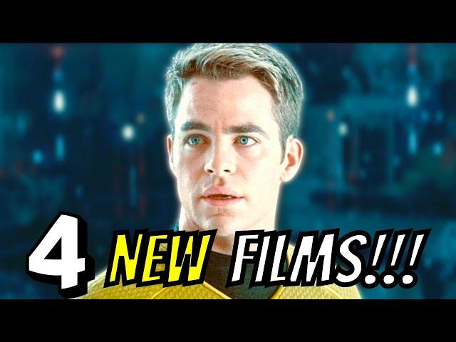 Four Star Trek Films Now In Development!