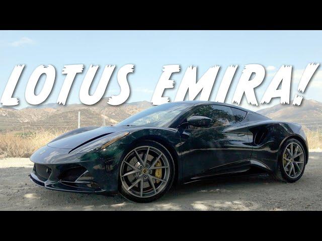 The Lotus Emira First Edition Delivers the Joy of Driving