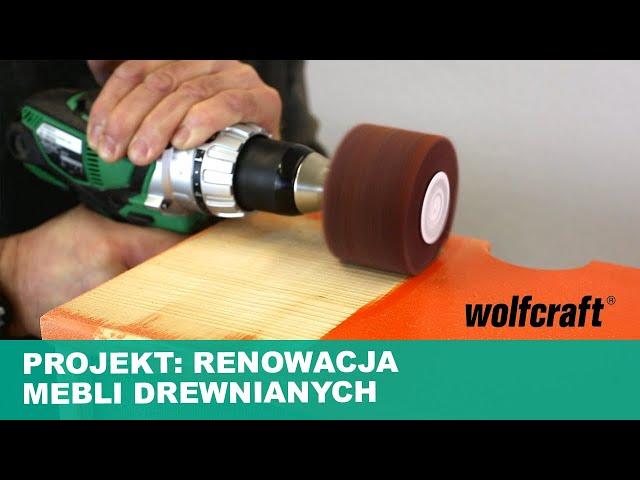 Projekt DIY: renowacja drewnianej komody z zestawem do renowacji mebli | wolfcraft