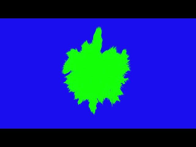 ink splash effect green screen  9