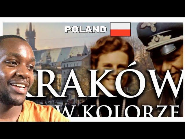 REACTION TO KRAKÖW W CZASACH OKUPACJI W KOLORZE | POLAND REACTION