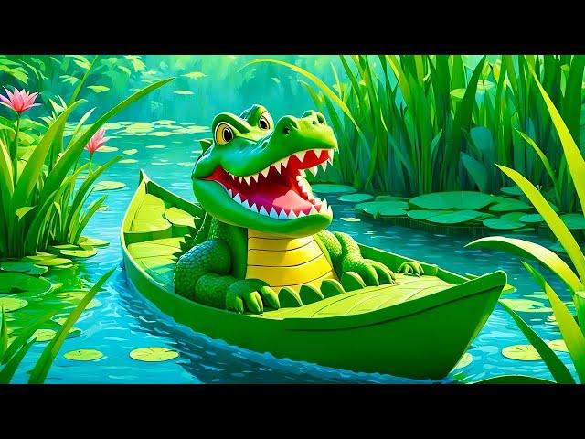 Row Row Row Your Boat | Fun & Interactive Song for Kids | Nursery Rhymes & Kids Songs