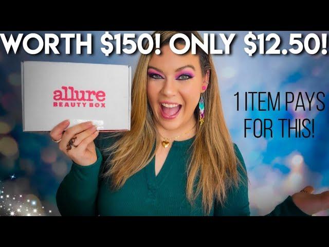 Allure Beauty Box January 2025 Unboxing + Coupon Code | BEAUTY SUBSCRIPTION BOX FOR 2025