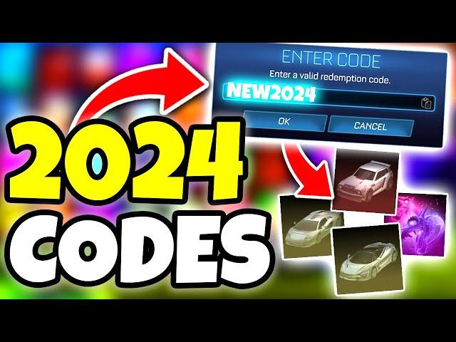 NEW 2024 REDEEM CODES For Rocket League!