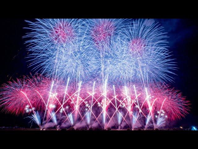 [HDR] 2023 赤川花火大会 ウルトラセブン 北日本花火興業  Akagawa Fireworks