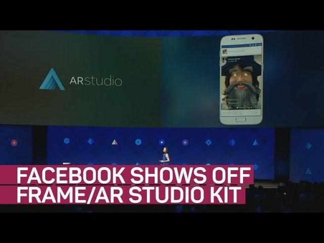 Facebook's new Frame/AR Studio kit mixes art and tech (CNET News)