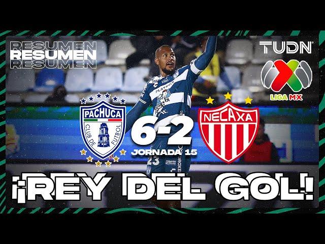 HIGHLIGHTS  | Pachuca 6-2 Necaxa | Liga Mx -AP2024 - J15 | TUDN