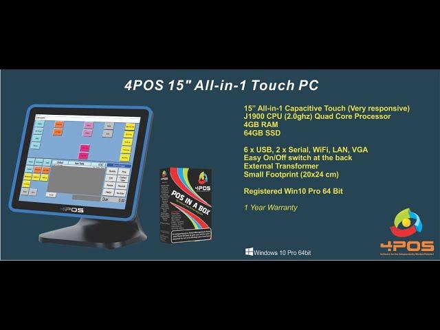 4POS Point of Sale Solutions Range