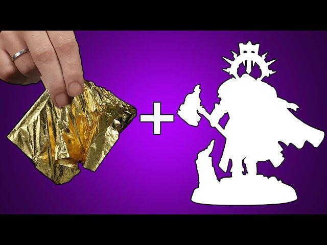 Painting Warhammer with ACTUAL Gold