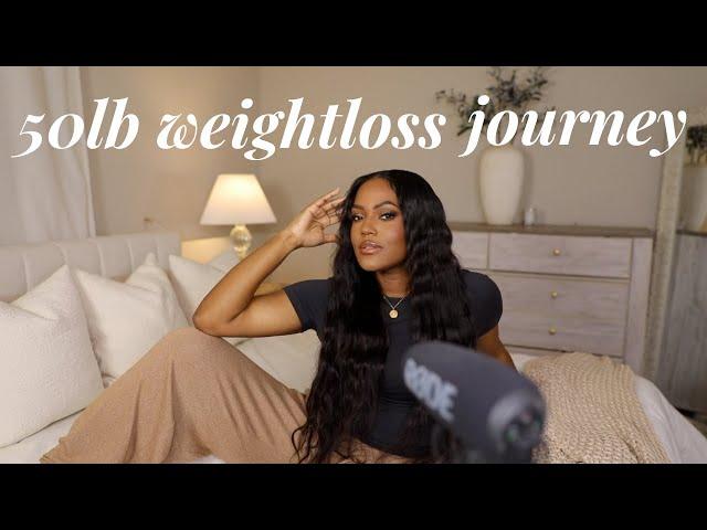 HOW I LOST 50LBS IN 5 MONTHS | WEIGHT LOSS with PCOS, WEGOVY, OZEMPIC & SEMAGLUTIDE