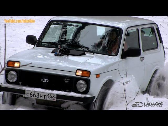 Снежный тест-драйв LADA Niva 4x4 1.8 L 93 hp от Супер-Авто, Snow Test Drive