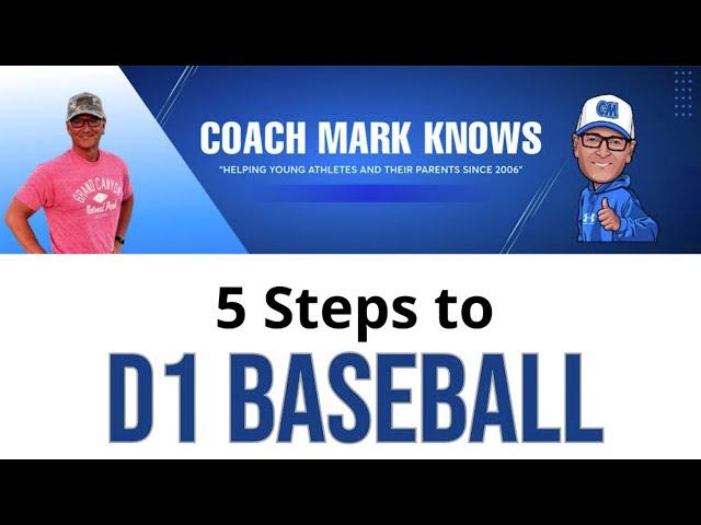 FREE Report: The 5 Steps to D1 Baseball-2