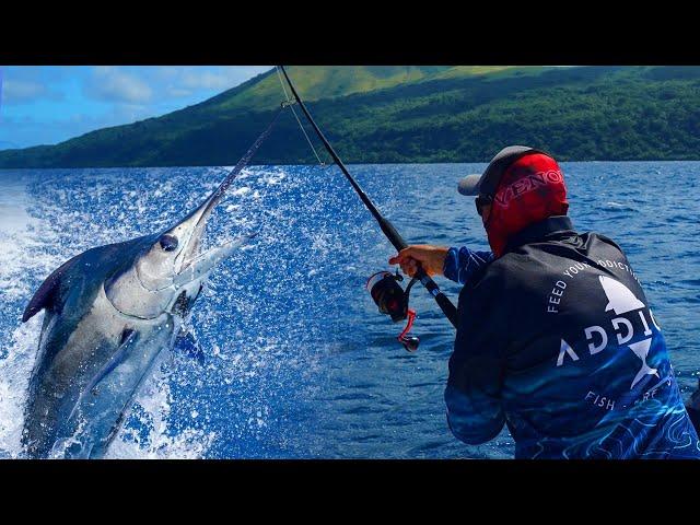 Conquer the Depths: Offshore Fishing Adventure with Mark Berg in Vanuatu.