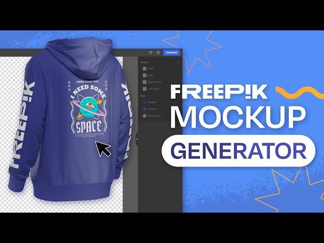 NEW ON FREEPIK: Mockup Generator