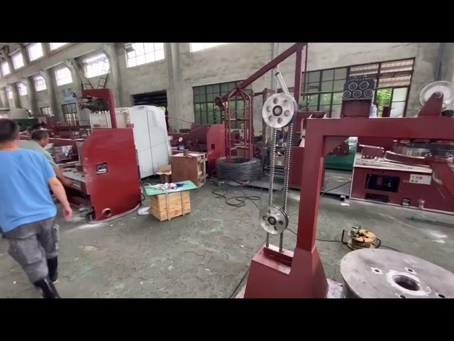 Steel wire drawing machine