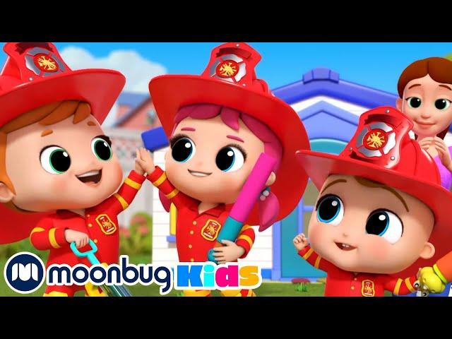 Bomberos y Médicos al Rescate -  @LittleAngel_Español | Moonbug en Español