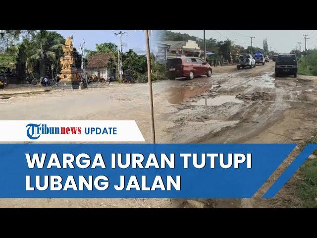 Cerita Warga Lampung Iuran Bertahun-tahun Perbaiki Jalan Rusak, Berharap Bagus seusai Dilihat Jokowi