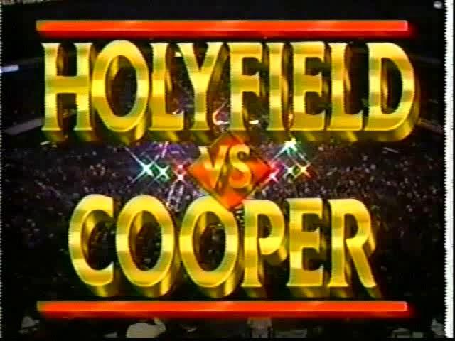 Evander Holyfield vs Bert Cooper