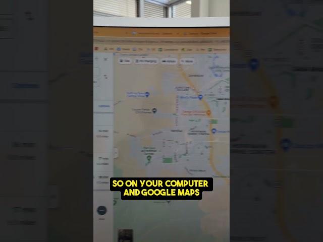 New Google Maps Tip desktop to phone.