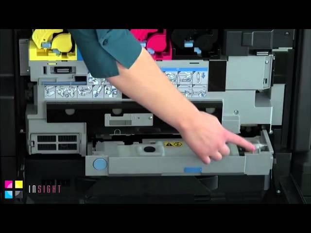 Kyocera How To: Replace Waste Toner Bottles | A3 Devices