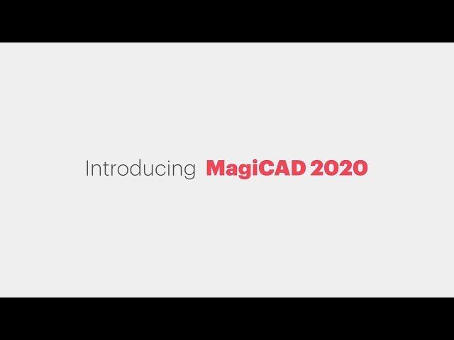 Introducing MagiCAD 2020