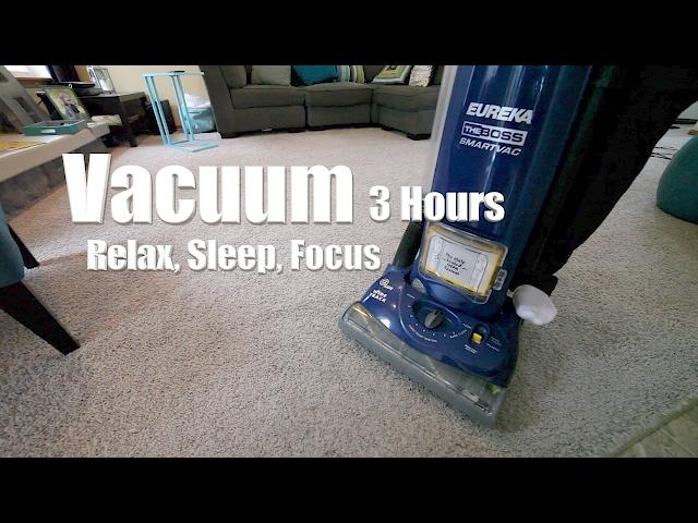 Vacuum Cleaner Sound and Video 3 Hours - Relax, Focus, Sleep, ASMR