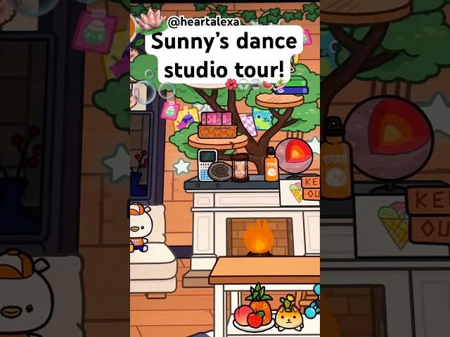 Sunny’s dance studio tour!(highly requested) #toca