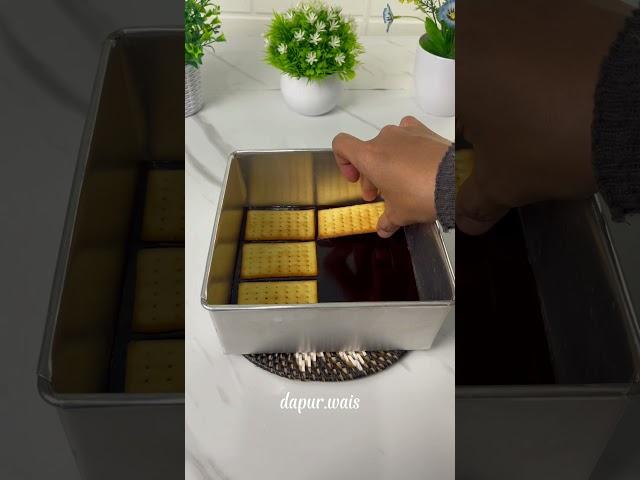 PUDDING BISKUIT ENAK DAN NYOKLAT BANGET #shorts