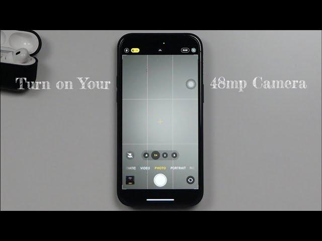 Turn on Your 48mp Camera. That's What You Got The iPhone 14 Pro Max For, Right?