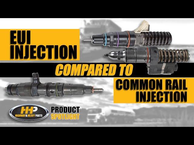 EUI Injectors Vs. Common Rail Injectors. What's the difference?