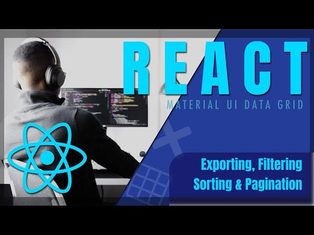 Working with Nested Data in React Material UI Data Grid Tutorial | Export, Paging, Filtering, Sort