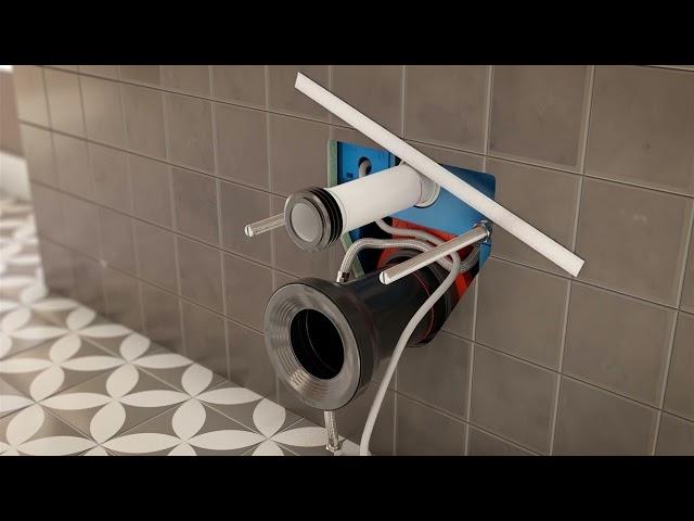 How to install a V-Care Comfort Smart Toilet