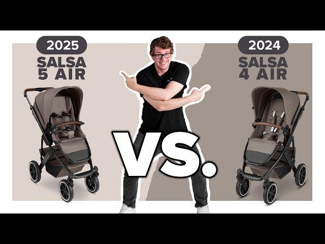 SALSA 5 AIR VS. SALSA 4 AIR | der große Kinderwagenvergleich | ABC Design