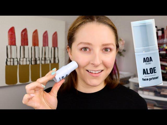 AOA STUDIO ALOE FACE PRIMER STICK REVIEW | SHOPMISSA