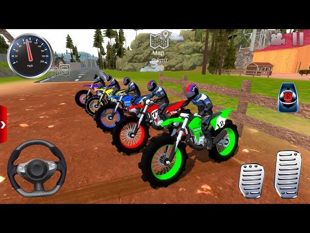 Motor Dirt Bikes driving Extreme Off-Road #7 - Offroad Outlaws motor bike Game Android ios Gameplay