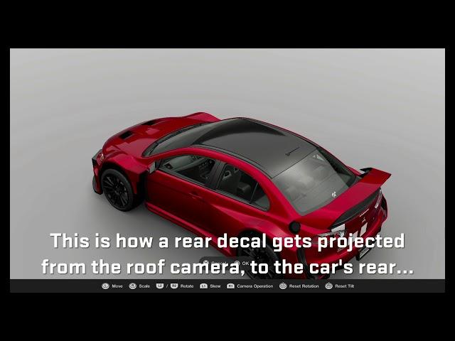 Gran Turismo Sport Livery Editor Tutorial  - Understanding Work Areas and Cameras