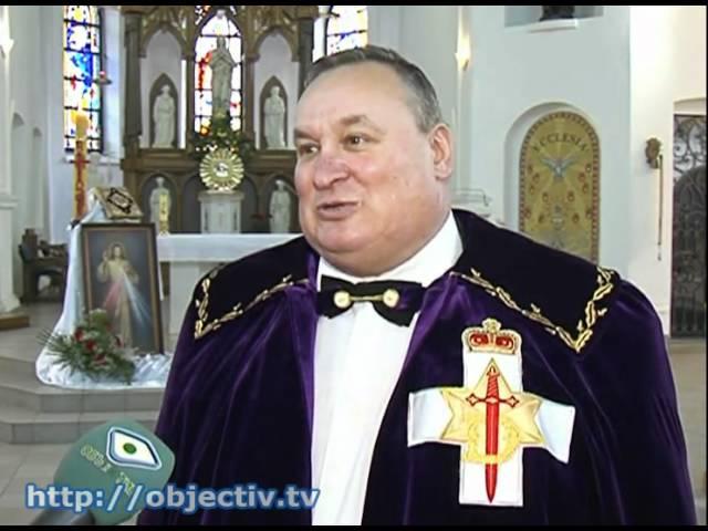 Потомков средневековых дворян посвятили в рыцари