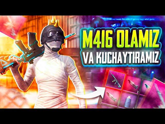  PUBG LITEDA M416 TEXNO YADRO OLDIM !! PUBG LITE