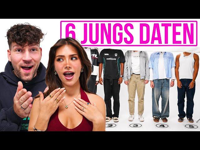 6 JUNGS BLIND DATEN!  mit KARINA SCHERZER