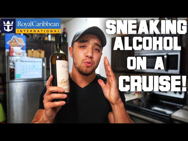 HOW TO SNEAK ALCOHOL ON A CRUISE!!