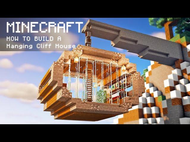 Minecraft: How To Build a Hanging House With Everything You Need To Survival