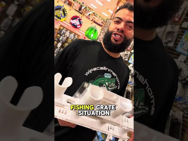 DIY Kayak Crate Hack: Bass Pro Shop Rod Holders