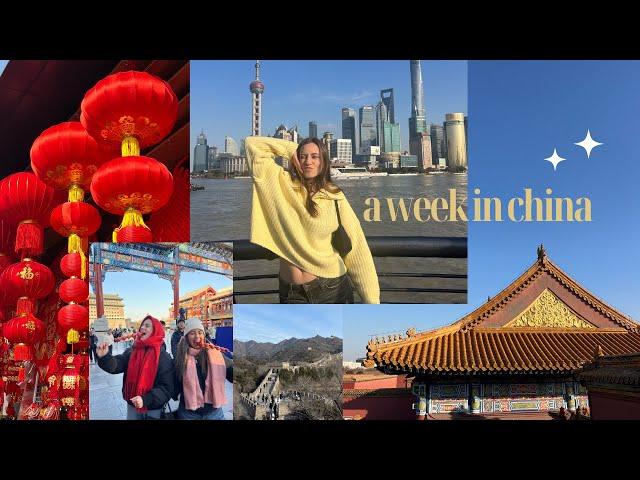 my first time in china | beijing and shanghai travel vlog