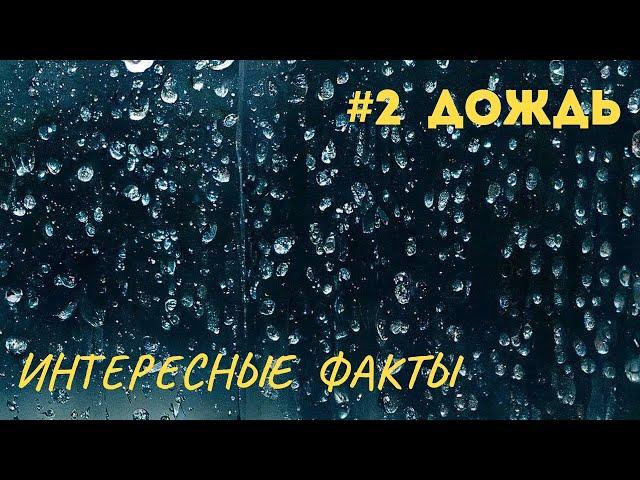 Почему идёт дождь? Интересные факты #2